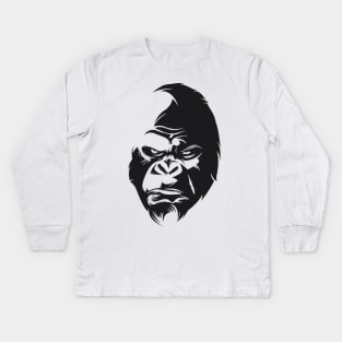 Gorilla design Kids Long Sleeve T-Shirt